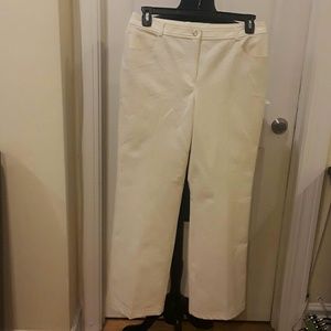 St. John Collection Cream Pants